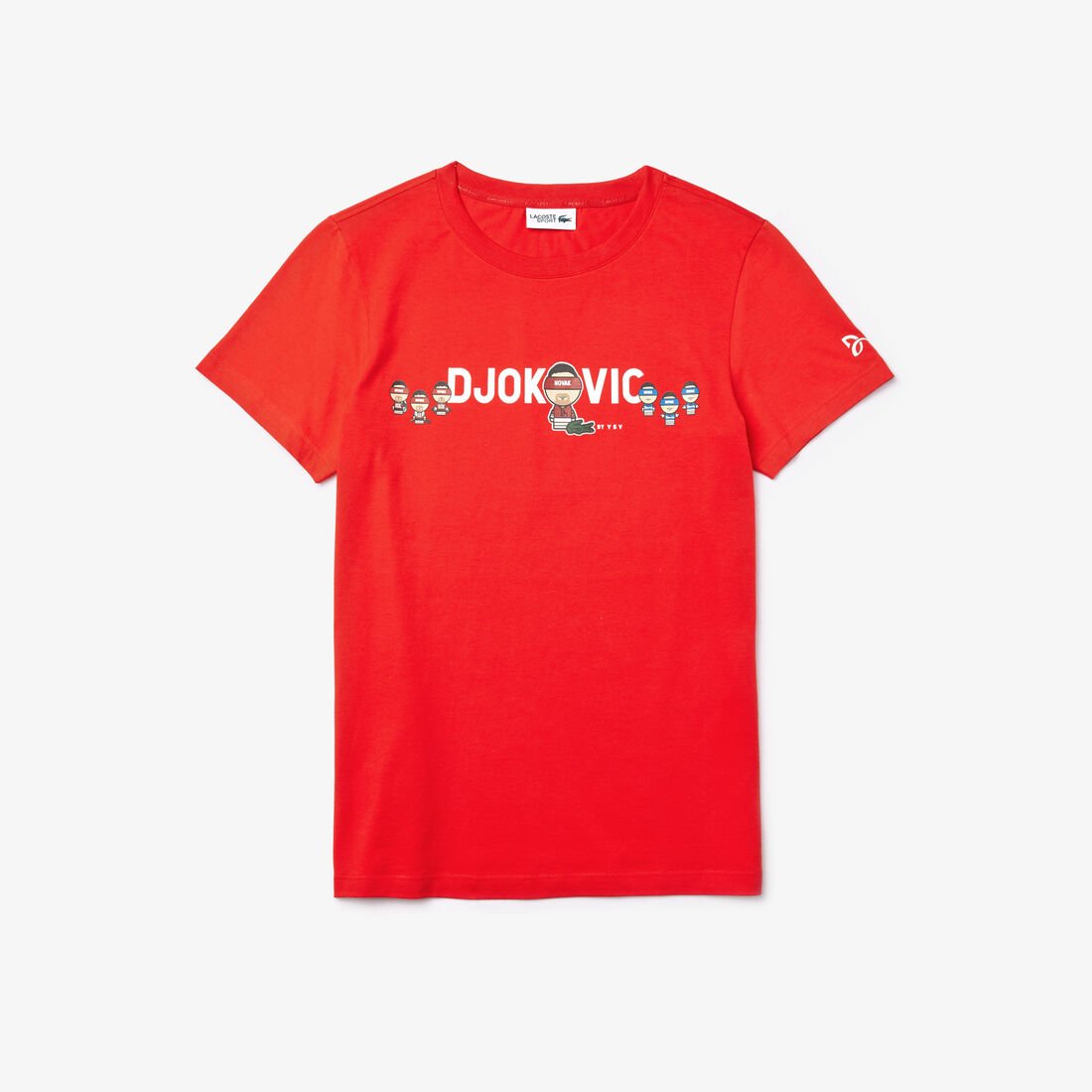 Men's Lacoste Sport Collab Sy Breathable Cotton T-shirt