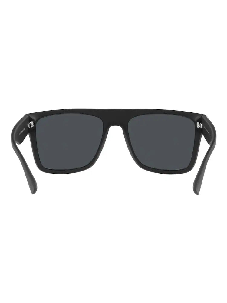 Armani Exchange Black Ax4113S Rectangle Sunglasses unisex
