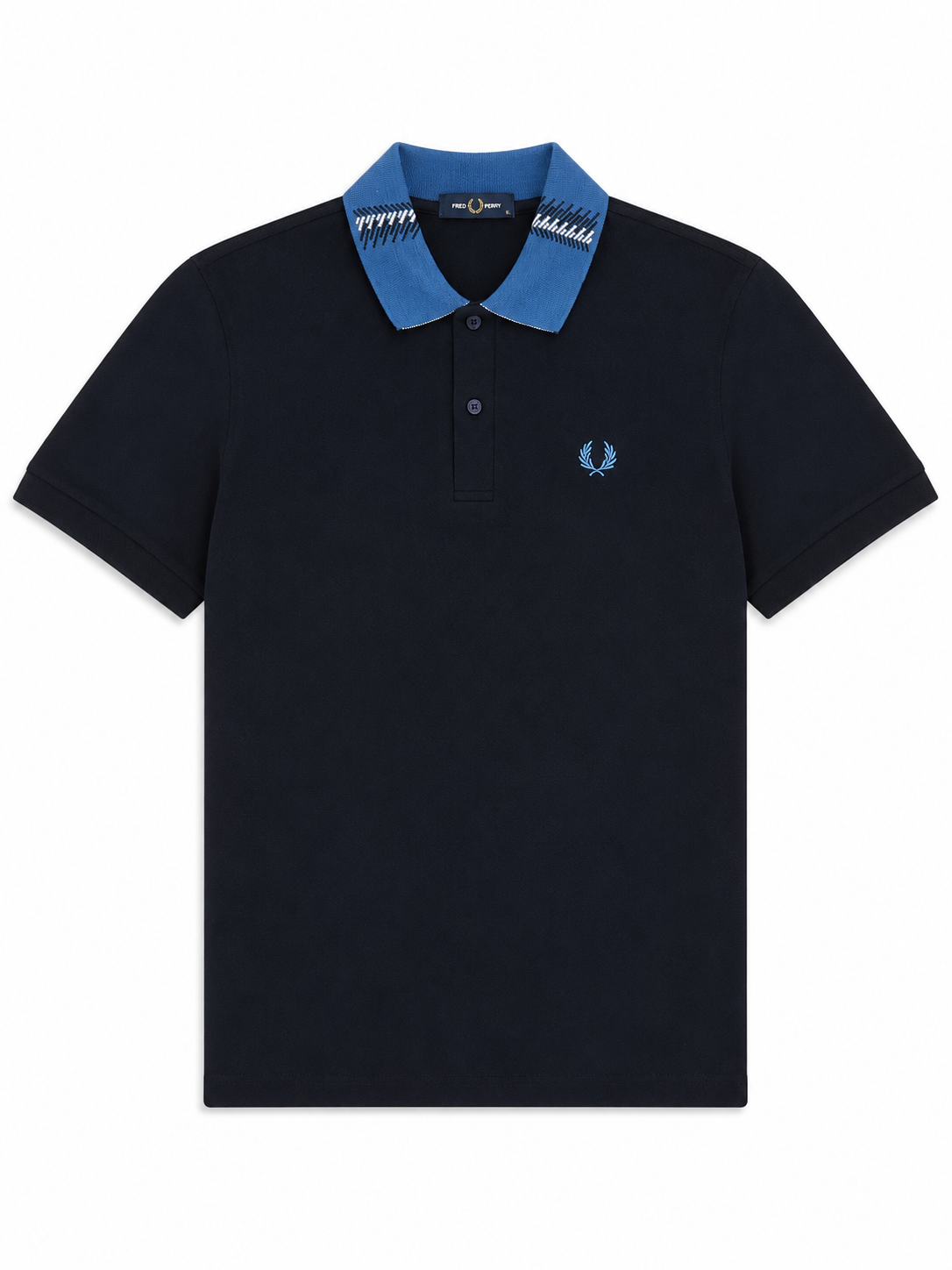 Fred Perry  polo shirt blue collar