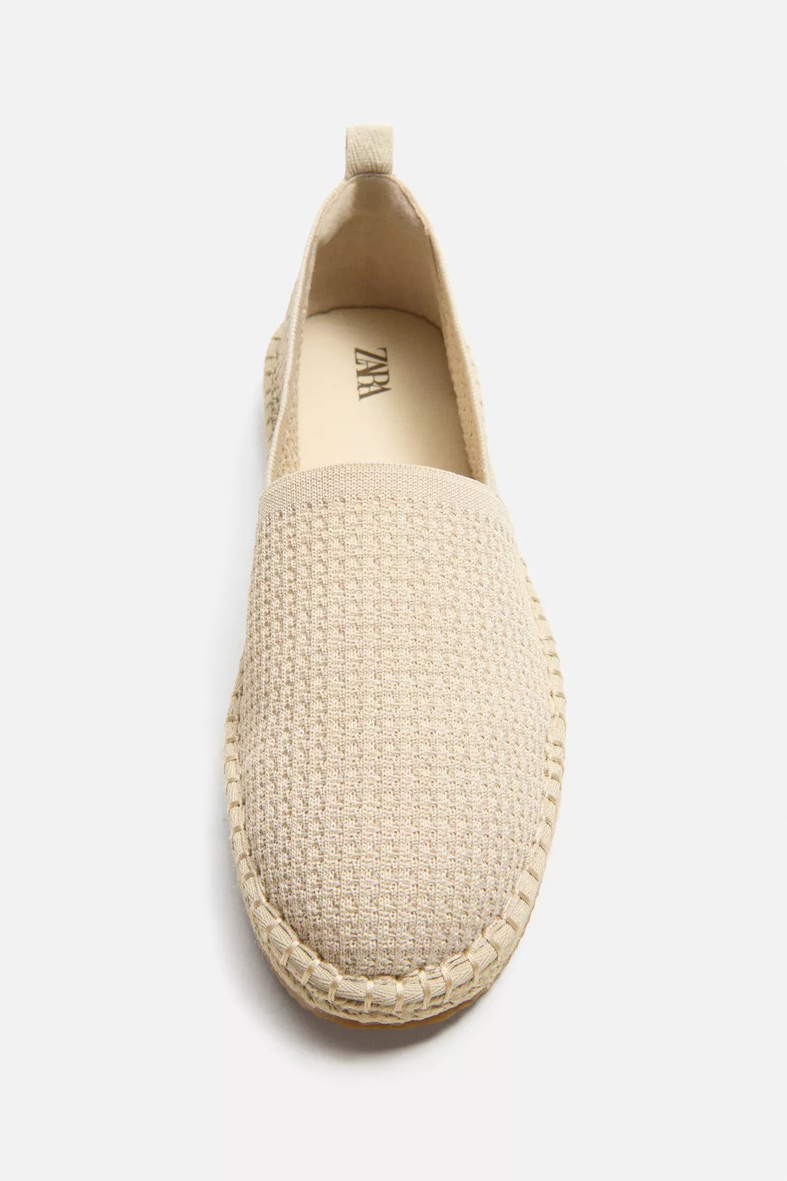 ZARA KNITTED ESPADRILLES