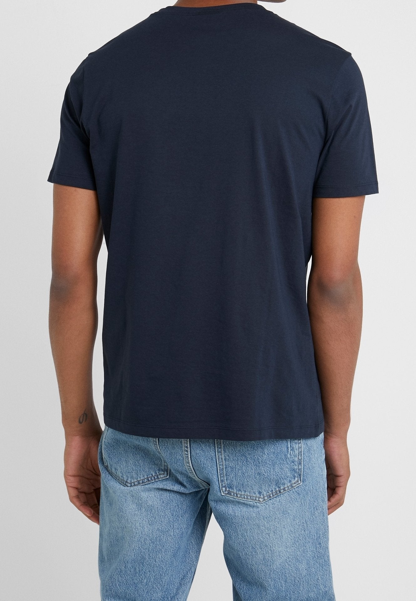 HUGO RED BG LOGO TSHIRT NAVY