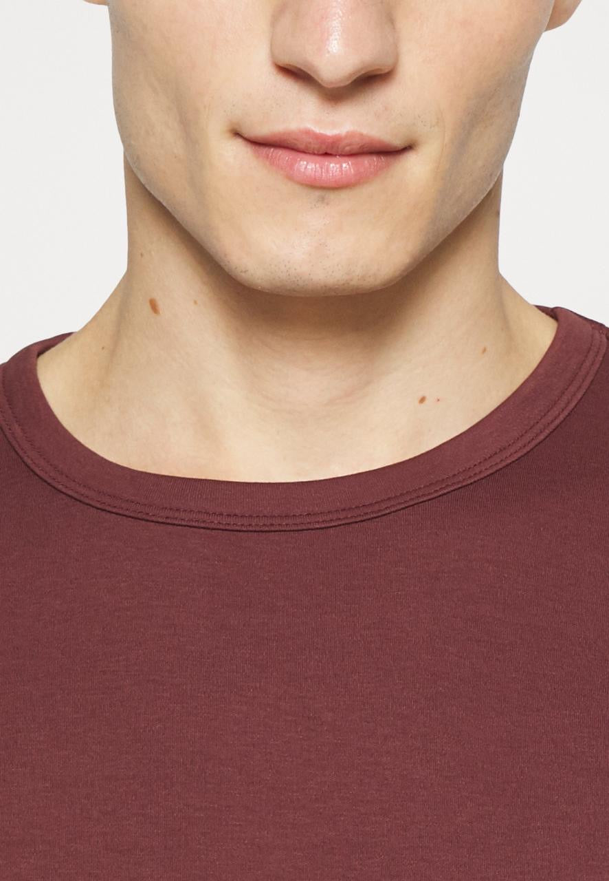 HUGO BASIC LYCR TSHIRT BURGNY