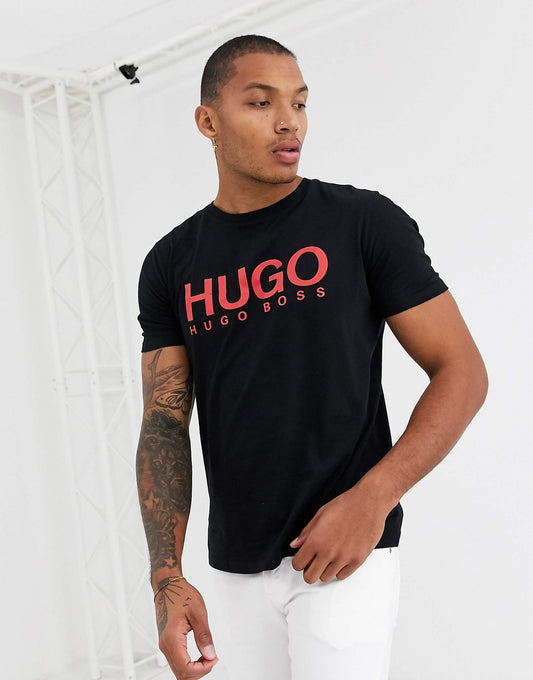 HUGO RED BG LOGO TSHIRT Black