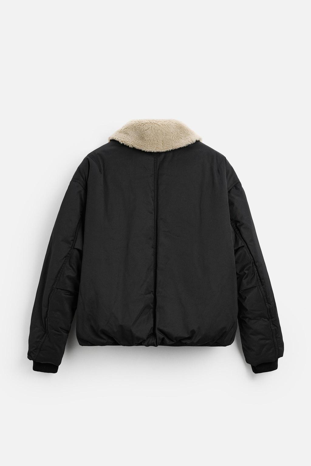 Zara Jacket Fur Collar