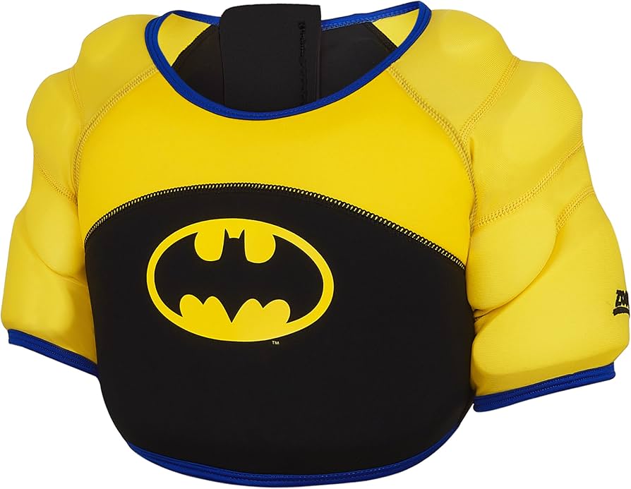 Zoggs Z802318120 Justice League Water Confidence Water Wing Swim Vest for 2-3Years, Batman