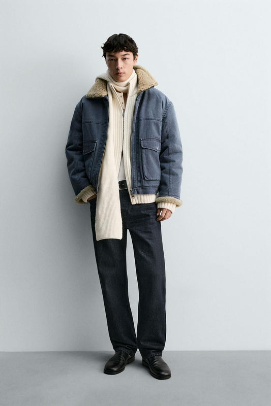 ZARA Double-Faced Padded Jacket