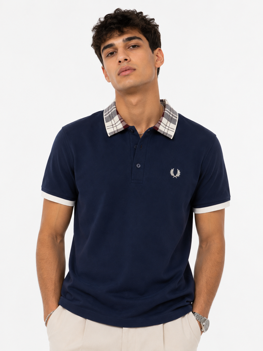 Fred Perry navy polo shirt