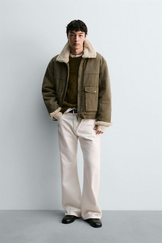 ZARA Double-Faced Padded Jacket