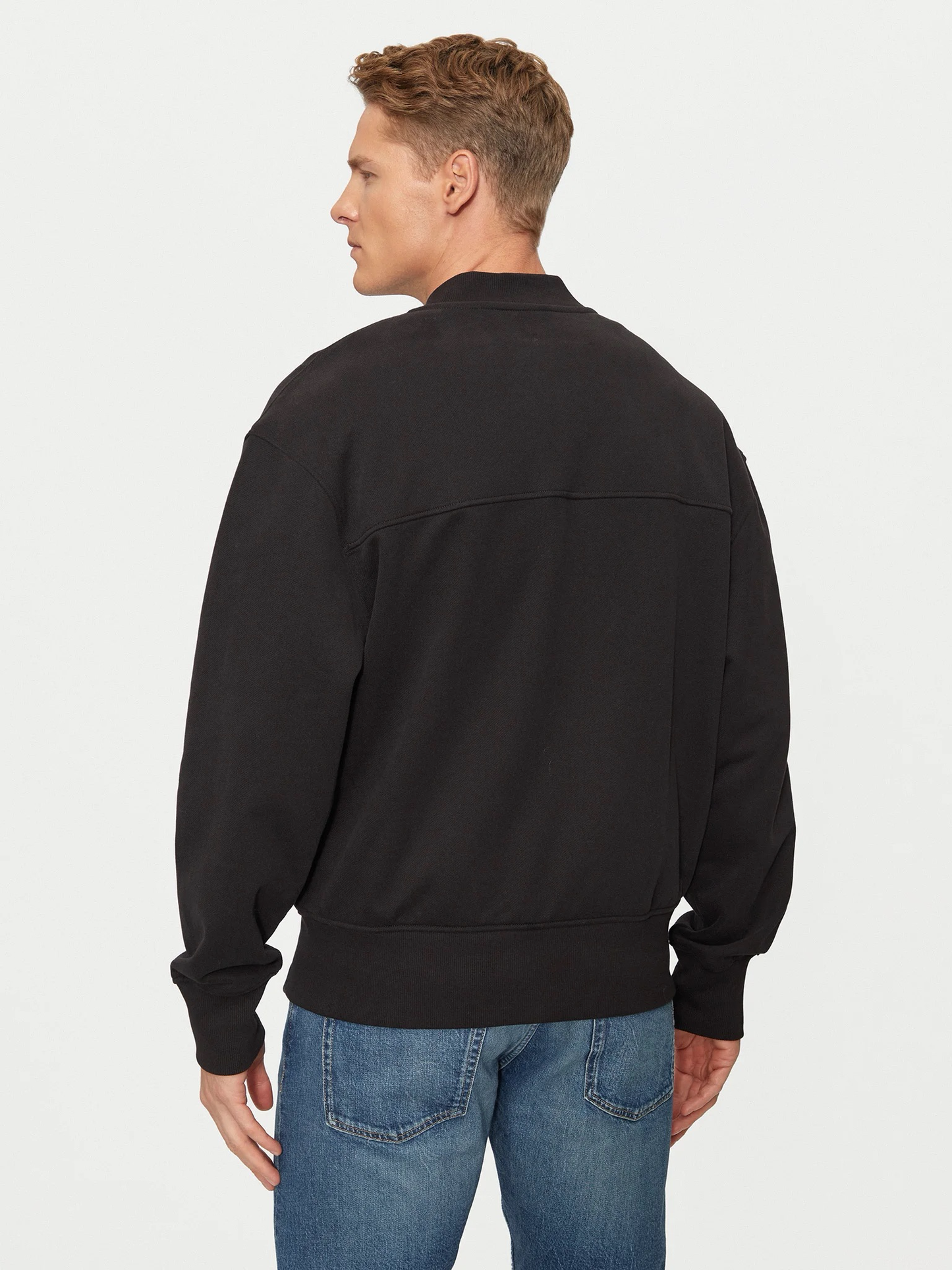 Calvin Klein Zip Up melton