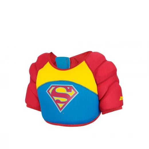 Zoggs Boys Superman Water Wings Vest, Red and blue 4-5Y