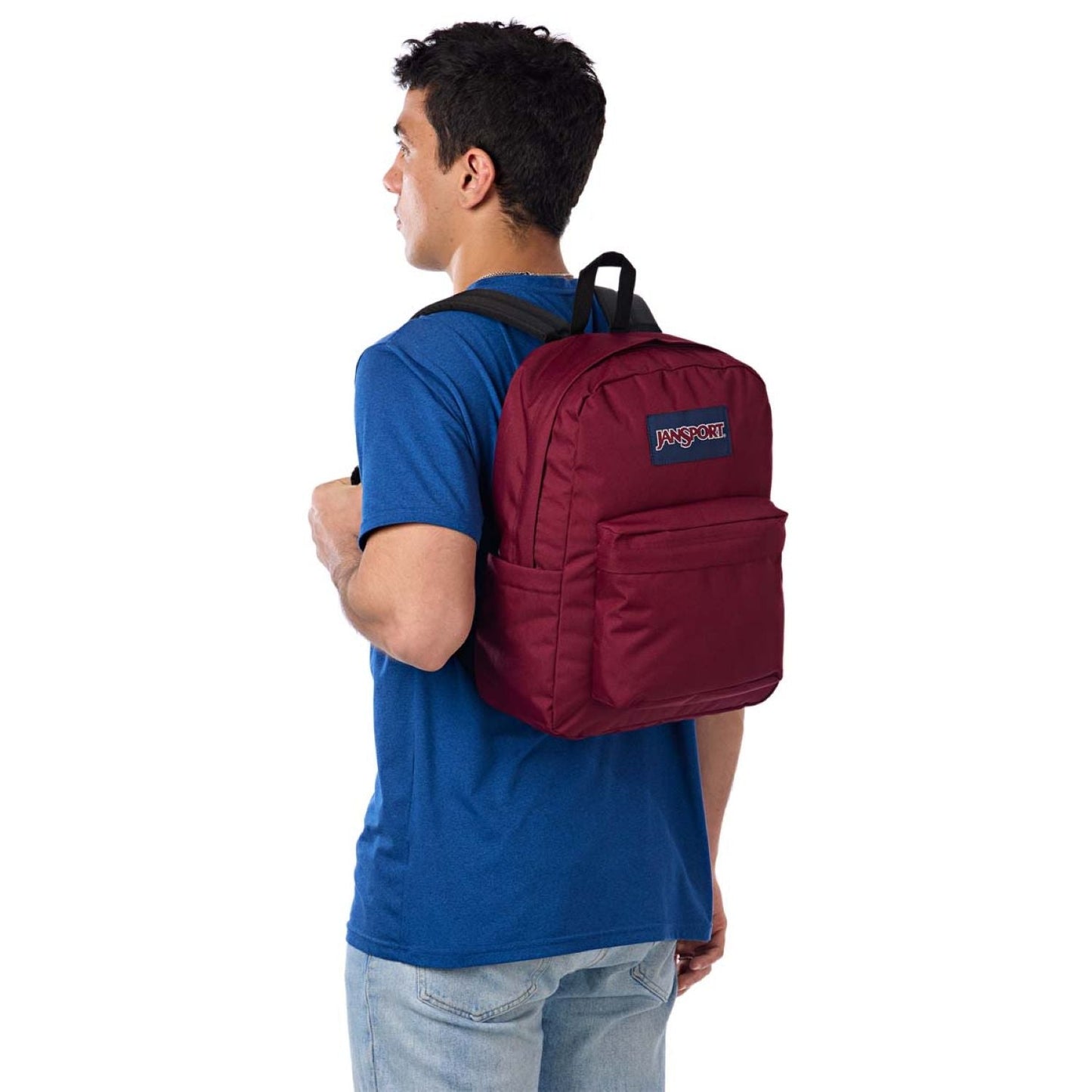 JanSport Superbreak Russet Backpack with Spacious Storage