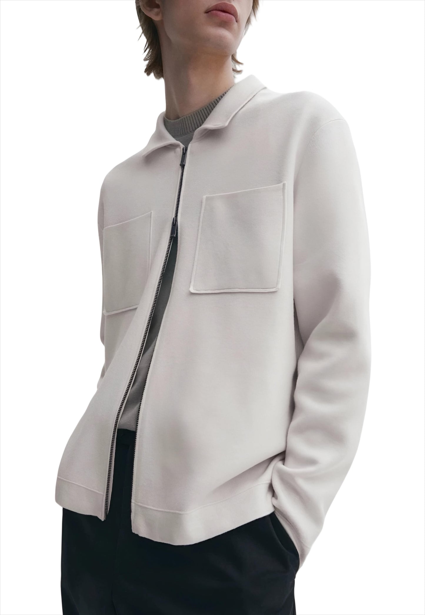 cardigan Massimo Dutti  Knit off-white