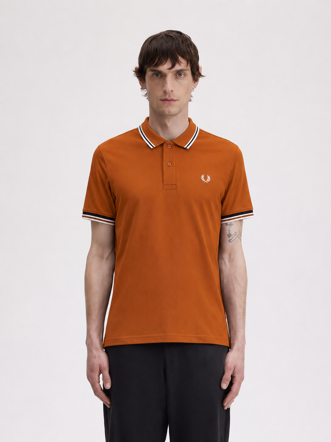 Fred Perry  polo shirt sqr Rust/sqr