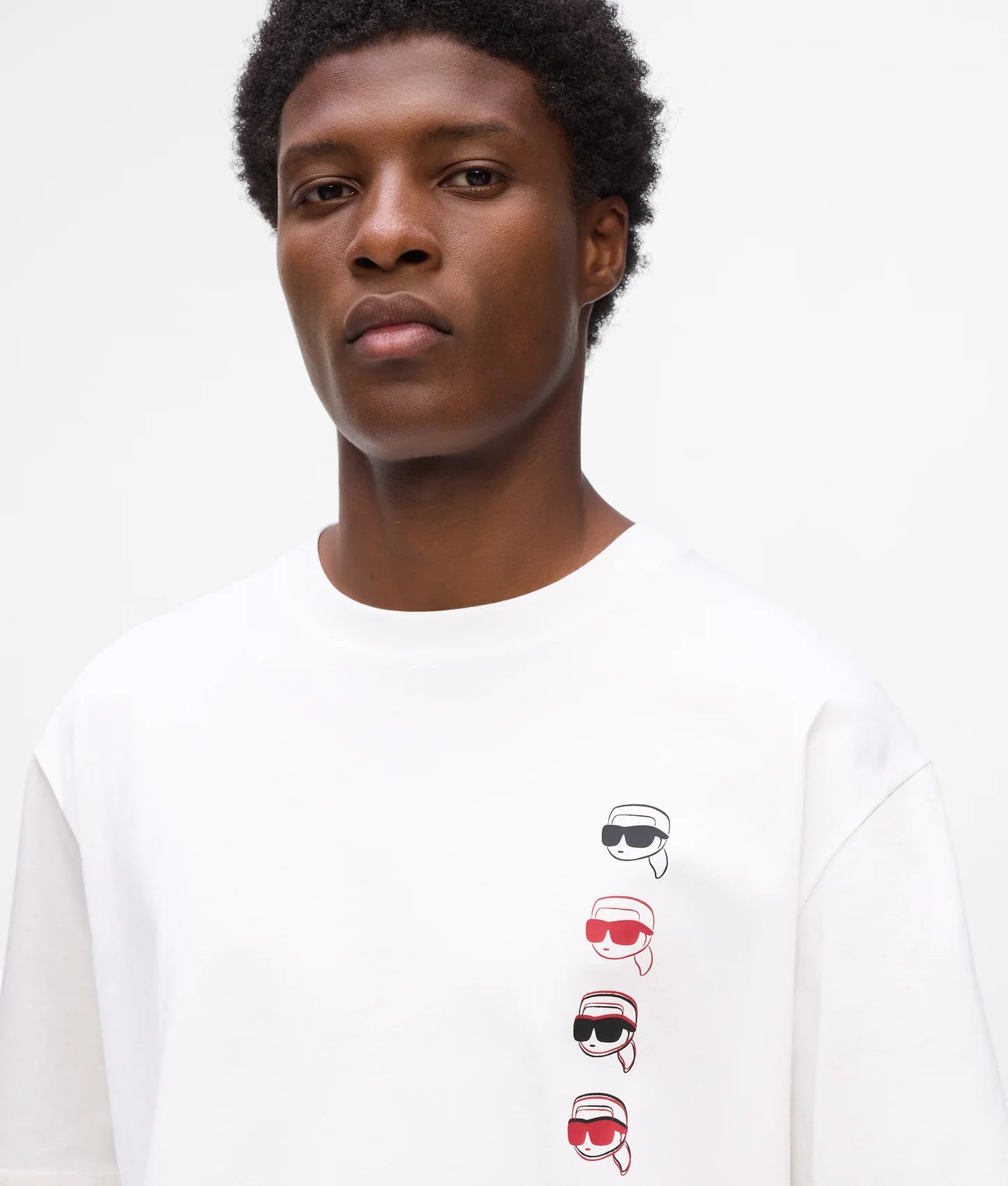KARL LAGERFELD Ikon fusion T-shirt