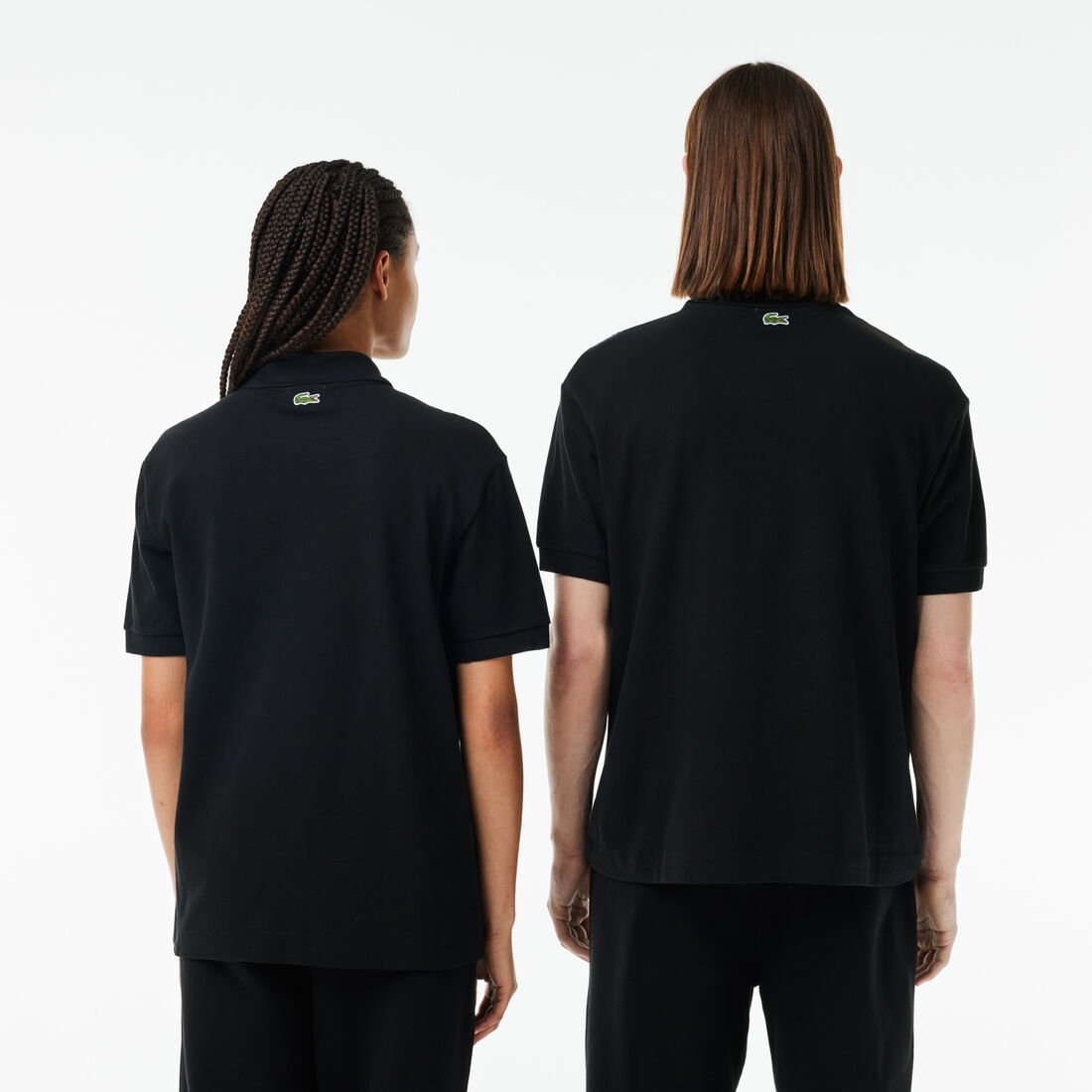 LACOSTE POLO TSHIRT SLIM FIT BIG G LOGO BLK