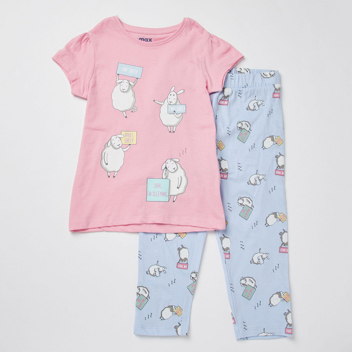 Max Pajama Pink sheap Cotton Girls