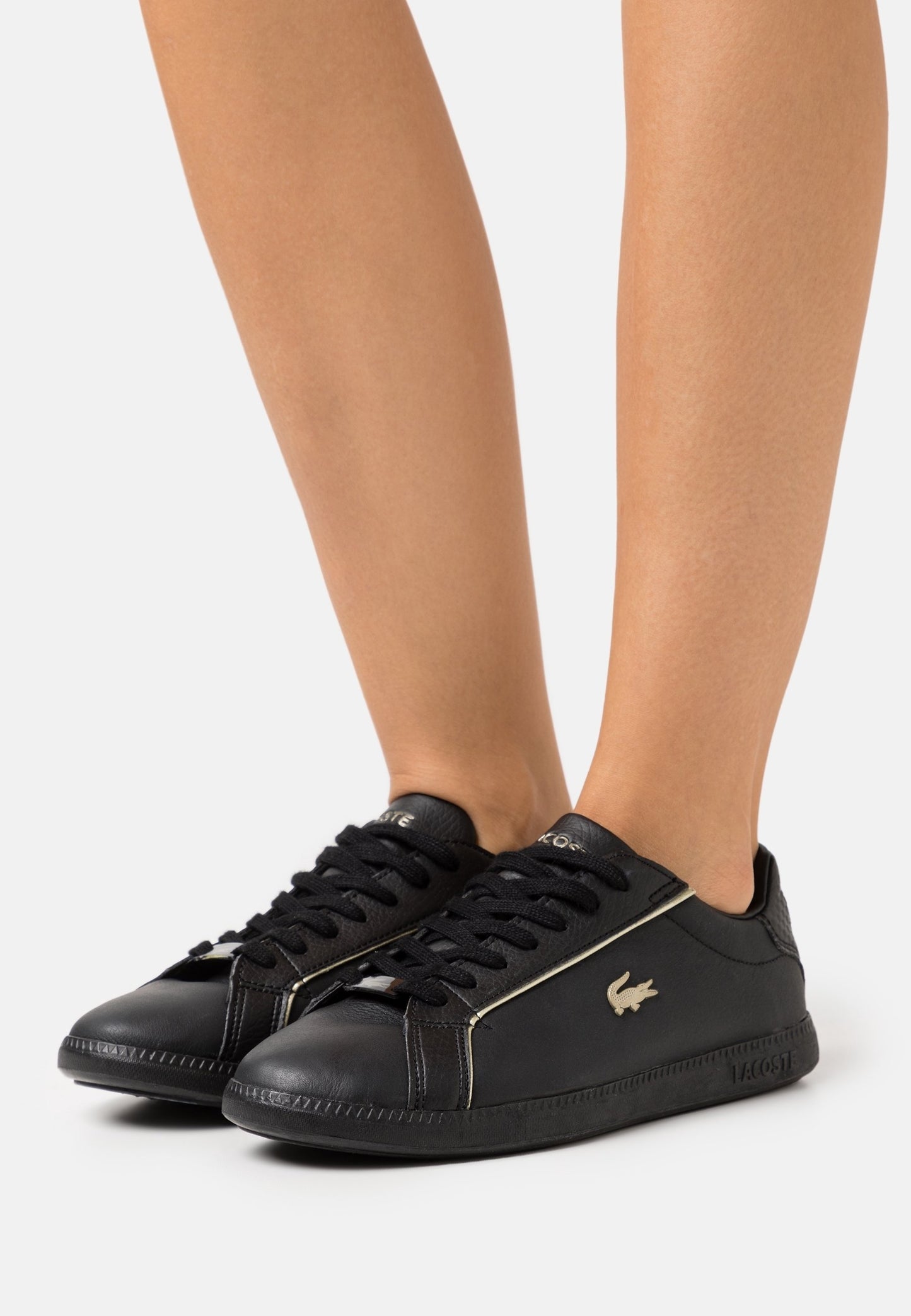 Lacoste Shoes Women Black
