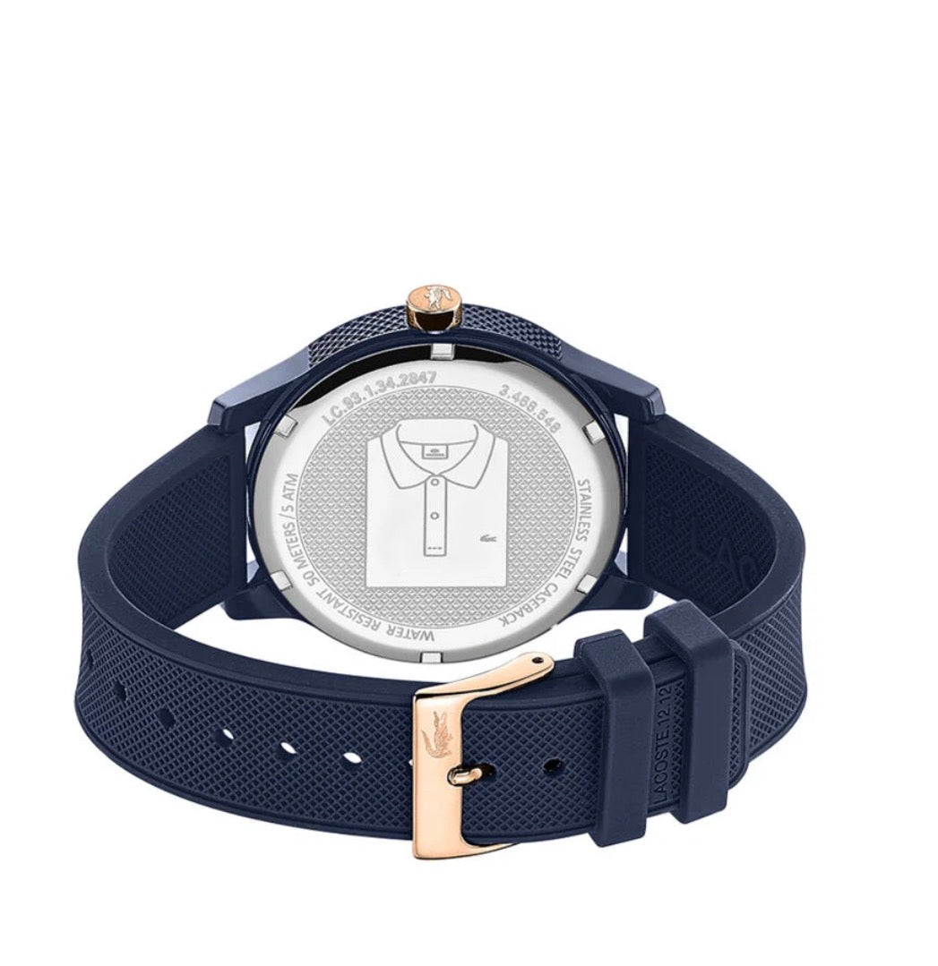 Lacoste Lacoste.12.12 Mens Blue Dial Watch UniSex