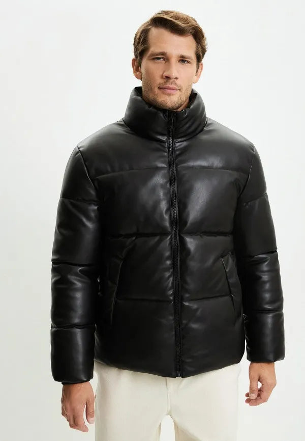 Zara pump leather jacket