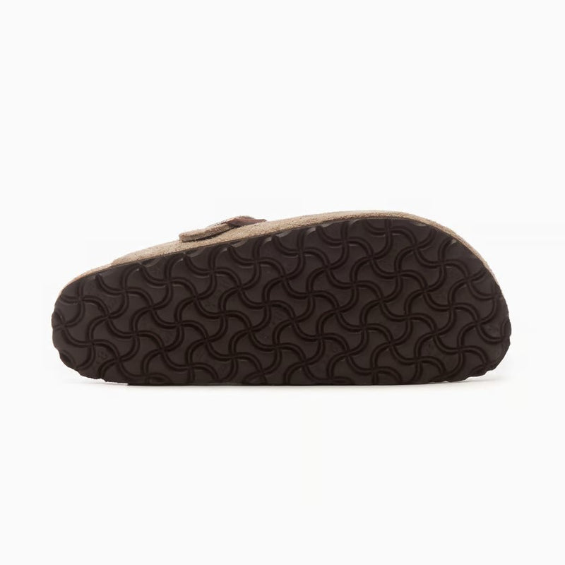 Birkenstock Boston clogs in Taupe Suede