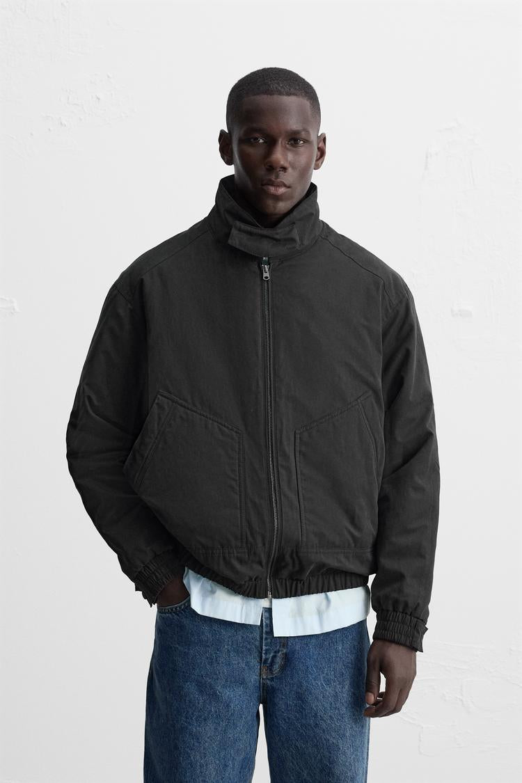 Zara Padded Jacket Black
