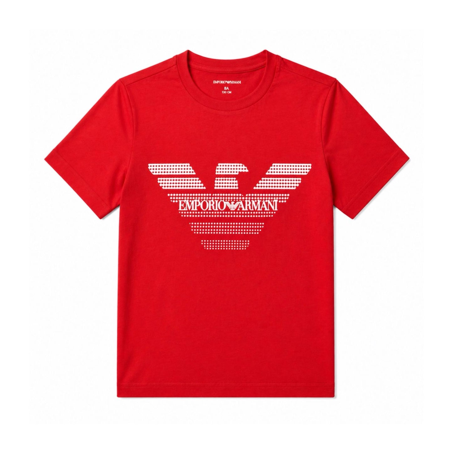 Emporio Armani Kids Logo Red T-Shirt