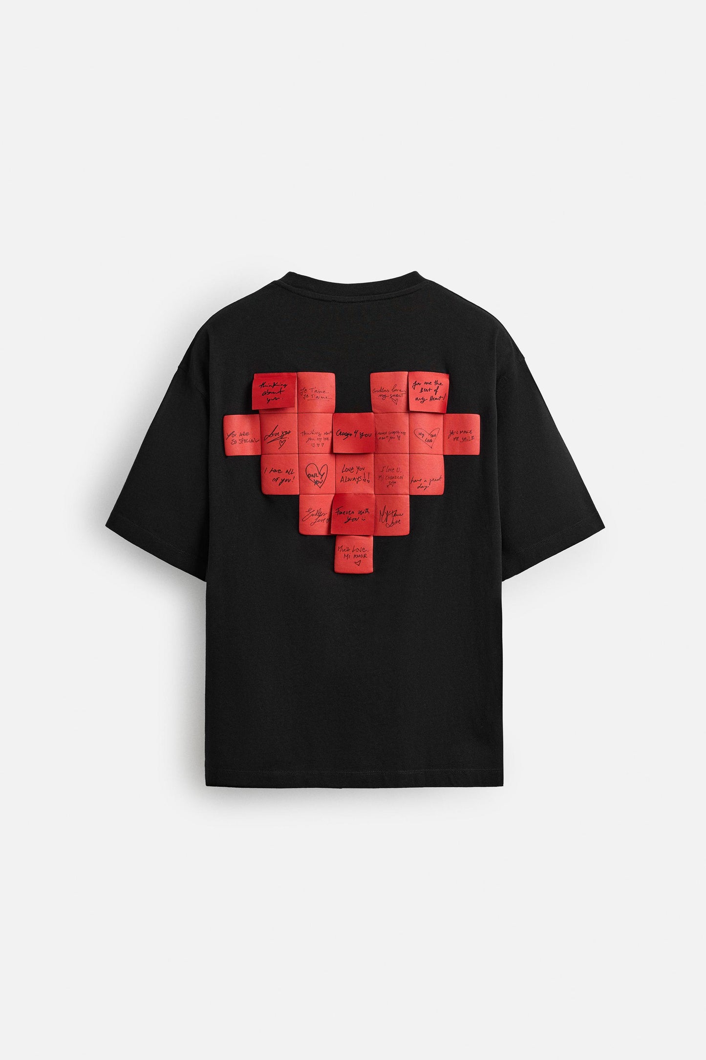 Zara Limited Edition Slogan Print T-Shirt