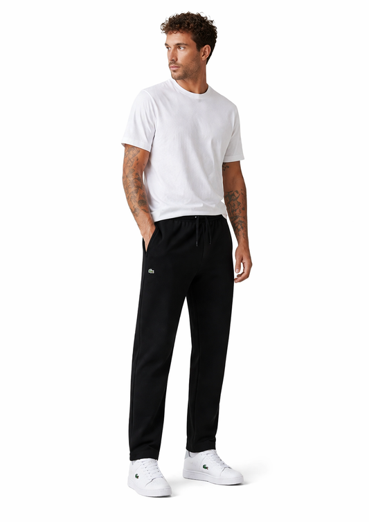Lacoste Tapered Leg Sweatpants  BLACK