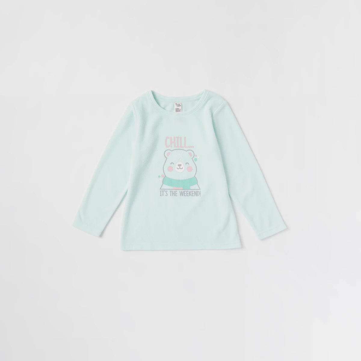 Max Printed Round Neck T-shirt and Full Length Pyjama Set