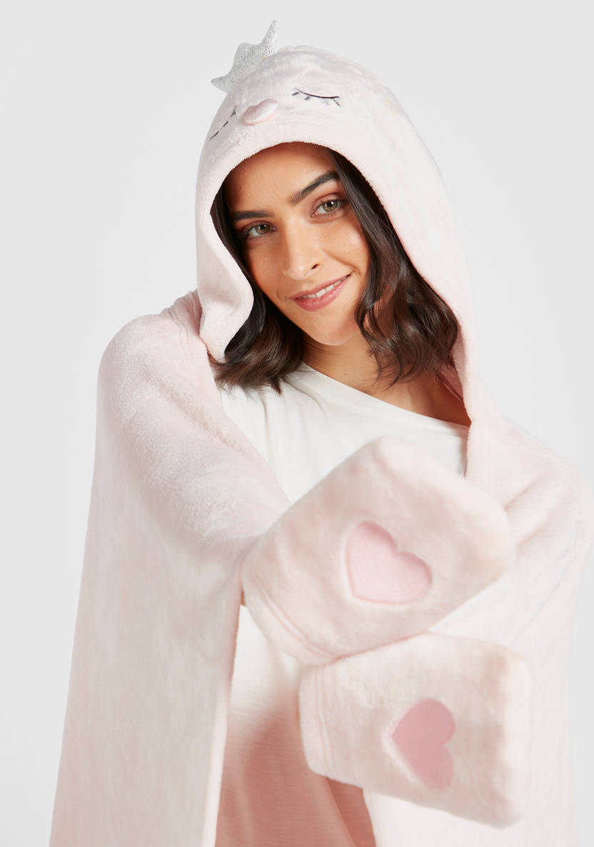 Textured Hooded Blankie