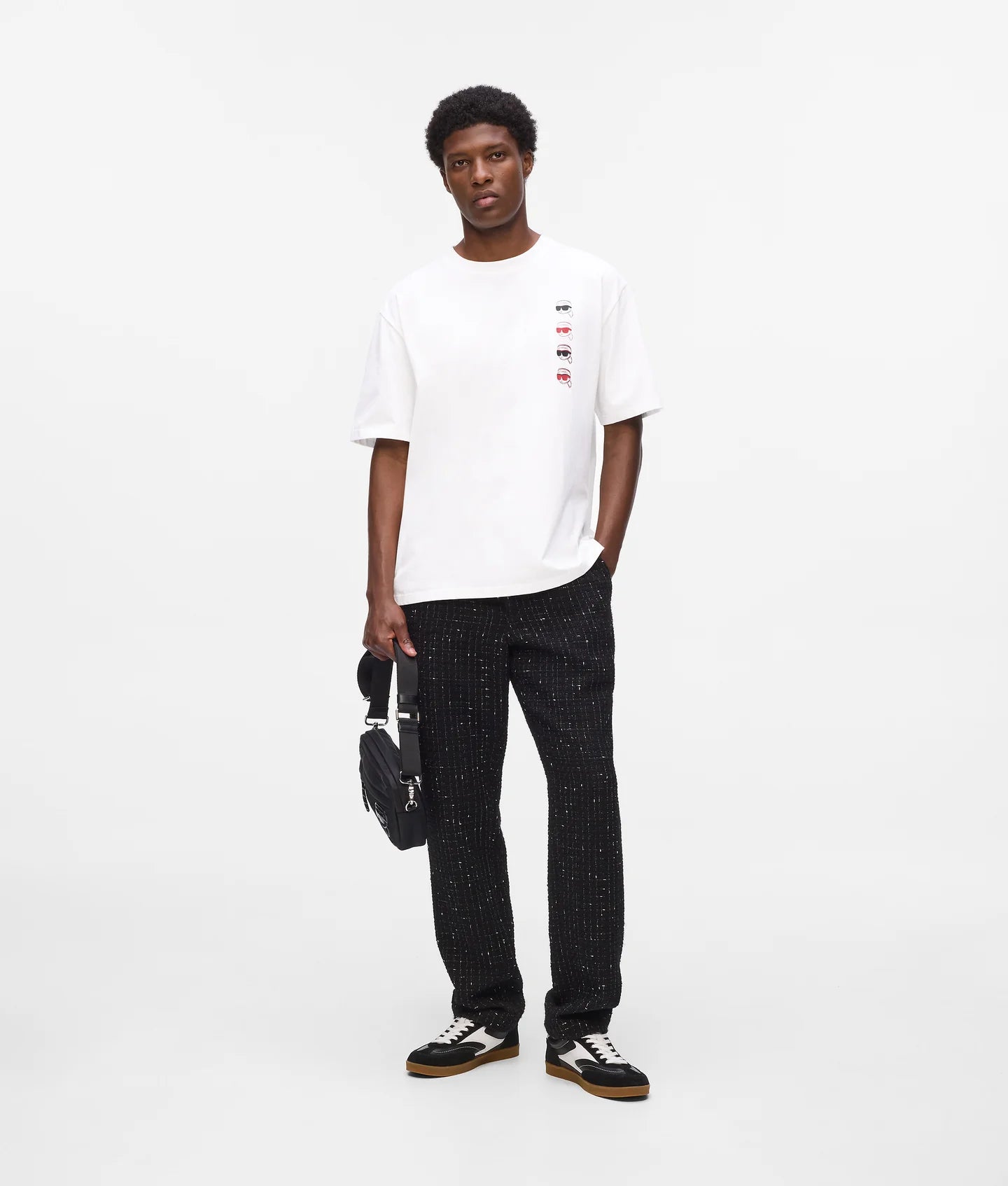 KARL LAGERFELD Ikon fusion T-shirt