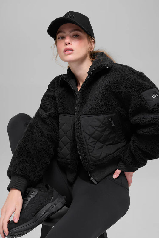 Alo SHERPA EDGE BOMBER Black