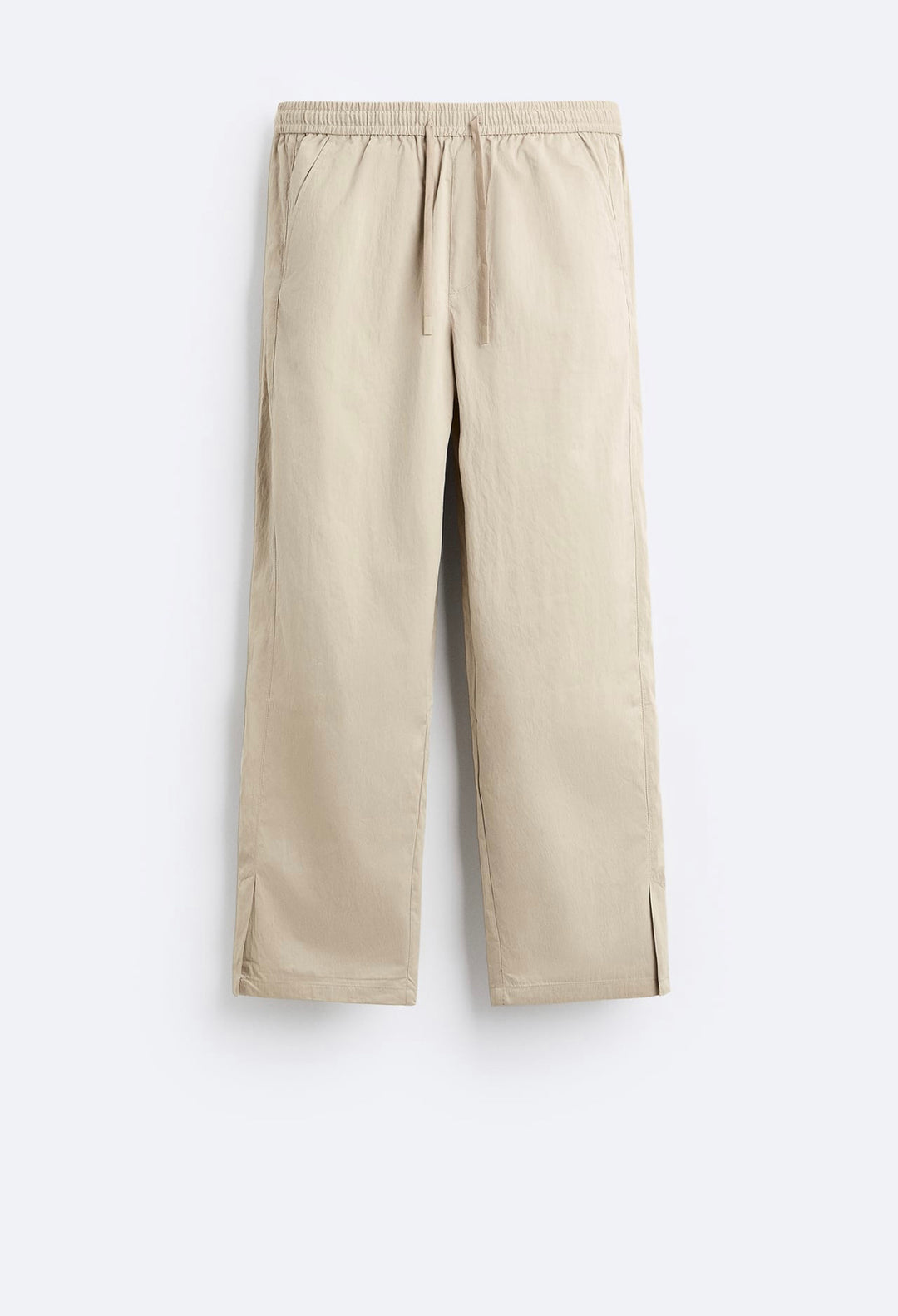 Zara Technical Trousers With Jogger Waist Pant