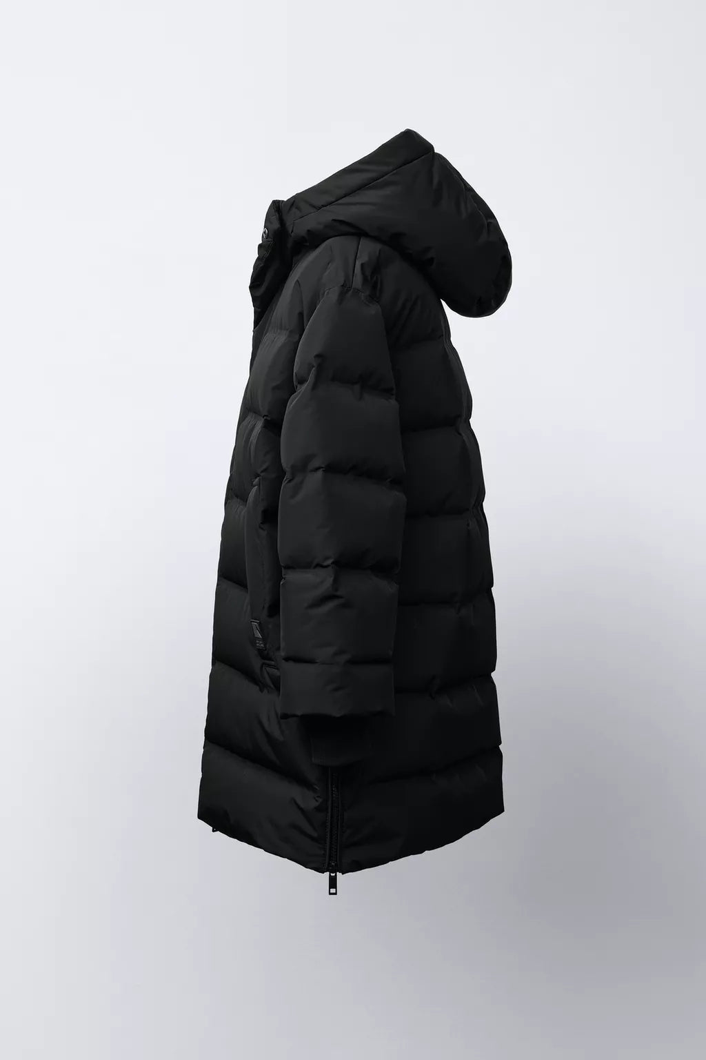 ZARA LONG 50% FEATHER AND 50% DOWN WATER REPELLENT
PUFFER JACKET