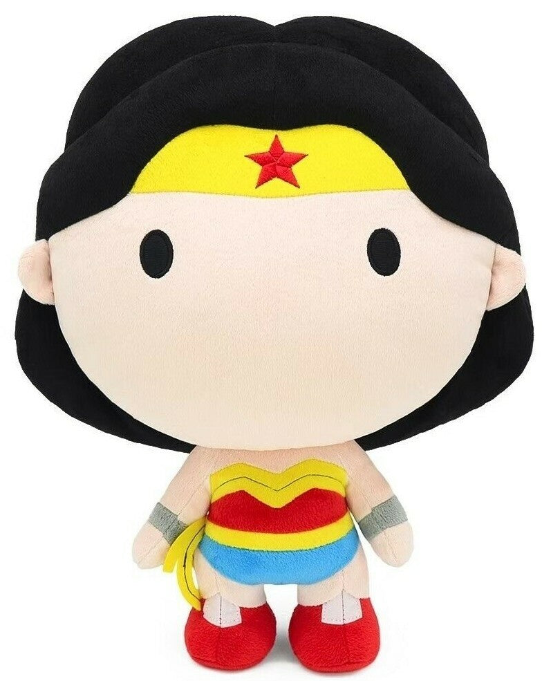 Zoggs 8" AUTHENTIC JUSTICE DC LEAGUE WONDER WOMAN Plush Stuffed Doll Toy Hugging Pillow