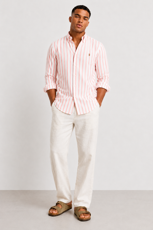 Polo Ralph Lauren - Classic Fit Striped Poplin Shirt