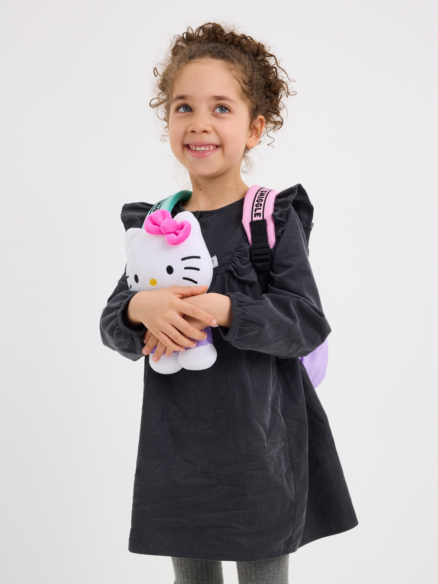 Smiggle Hello Kitty Teeny Tiny Backpack With Detachable Plush Toy