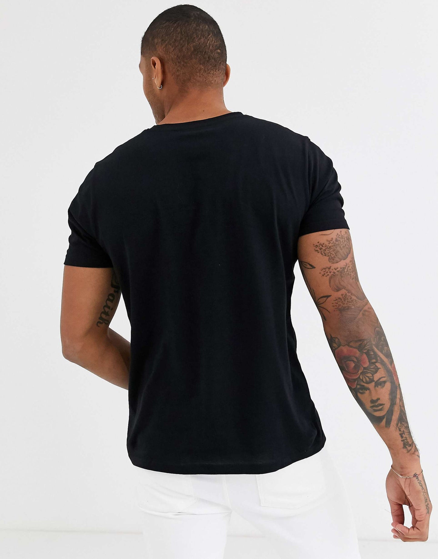 HUGO RED BG LOGO TSHIRT Black