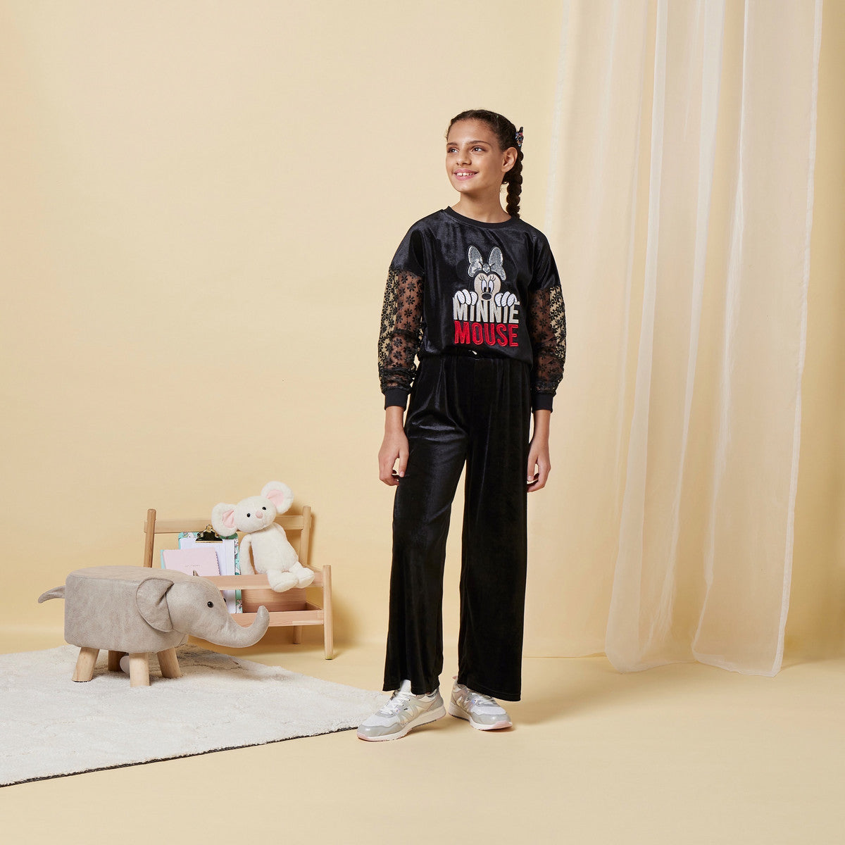 Max Pajama micky Suede Girls