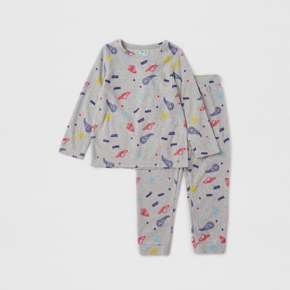 Max Pajama Gray Fleece Boys