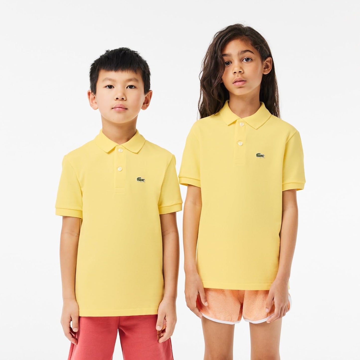 Lacoste unisex Petit Pique Polo Shirt  yellow