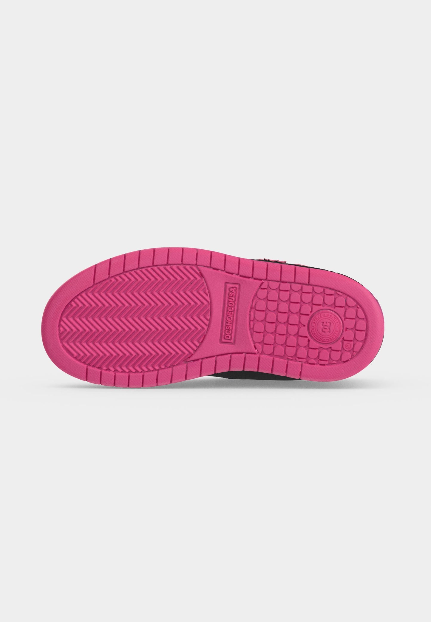 DC Shoes COURT GRAFFIK UNISEX - Skate shoes - black/pink