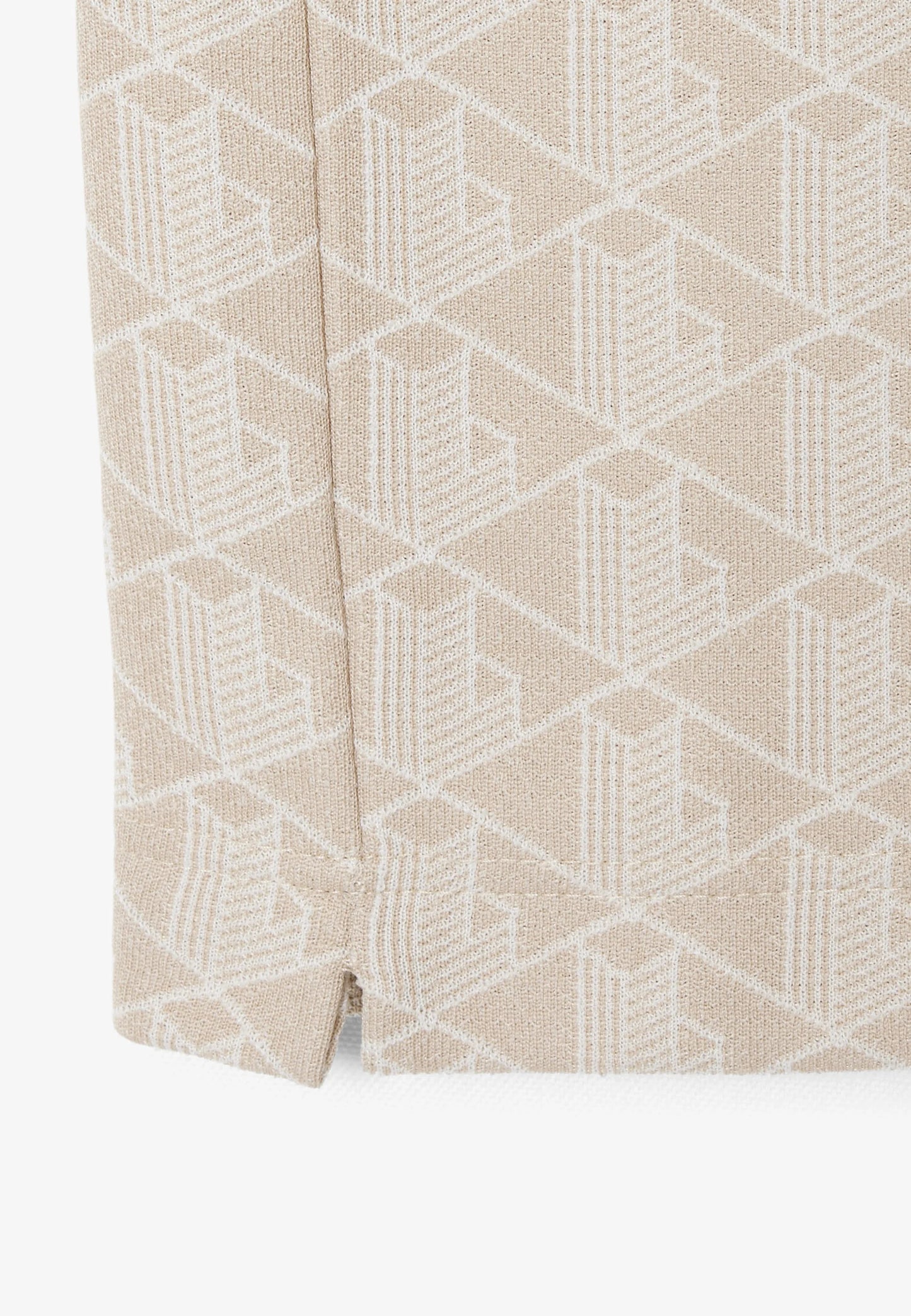 Lacoste Monogram Jacquard Polo Shirt