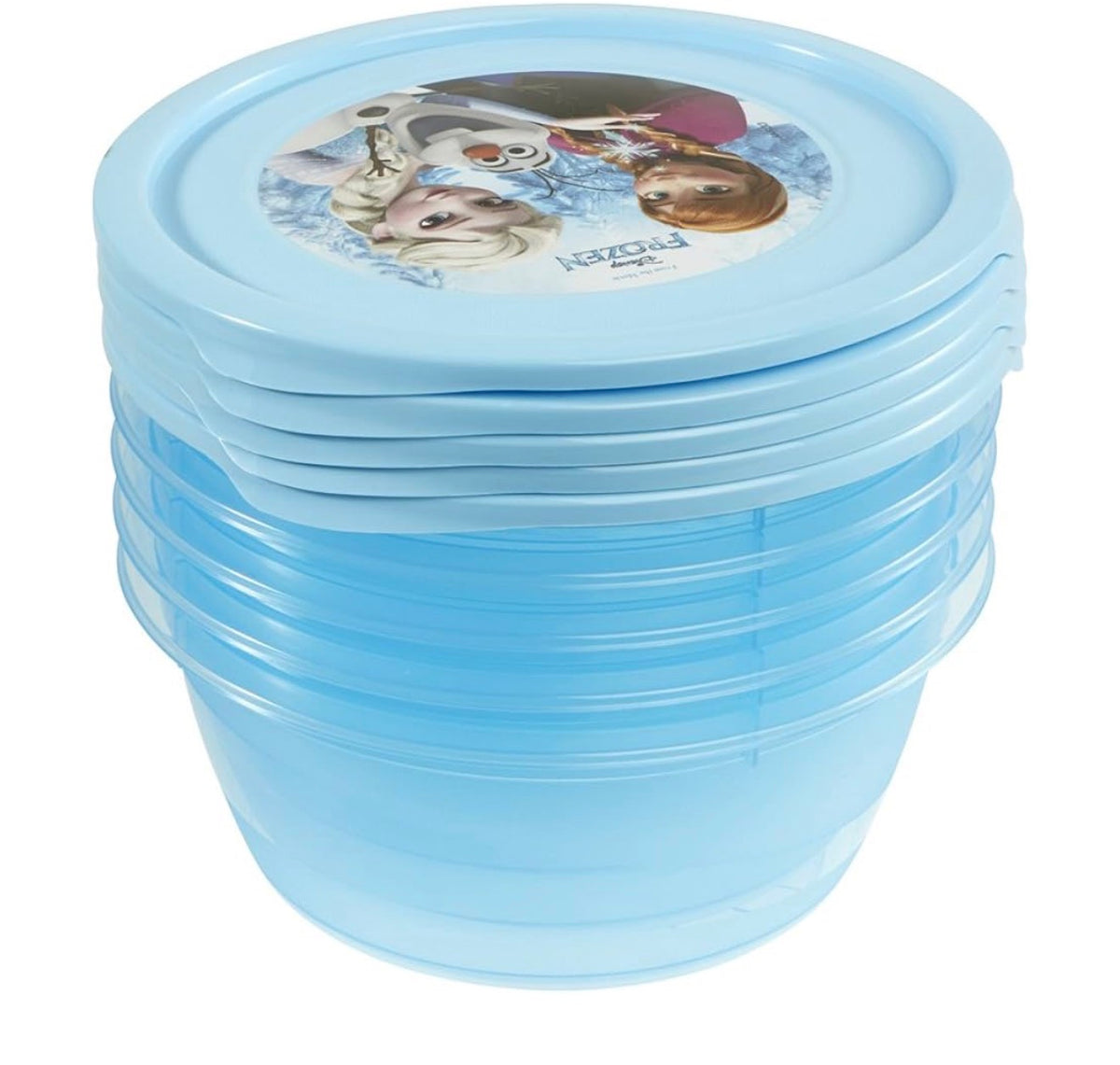 Keeeper Frozen Food Storage Container Set,5 X 500 ML, Blue