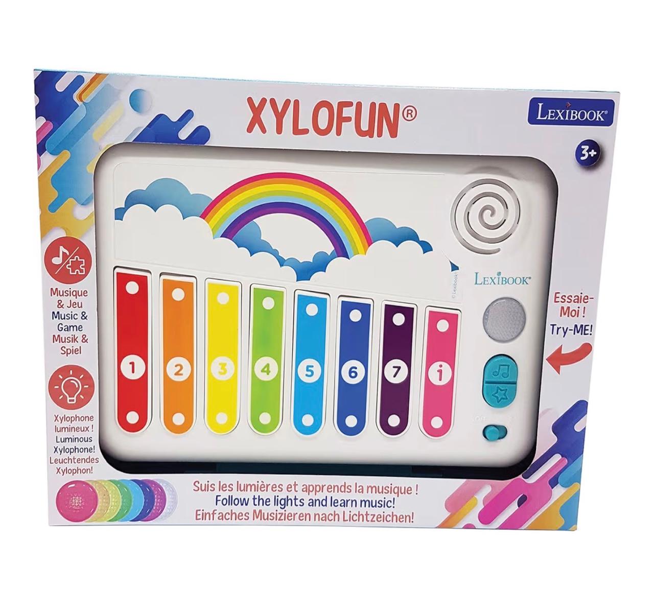 Kids Musical Xylophone Toy with Lights & Sounds – Colorful Learning Piano