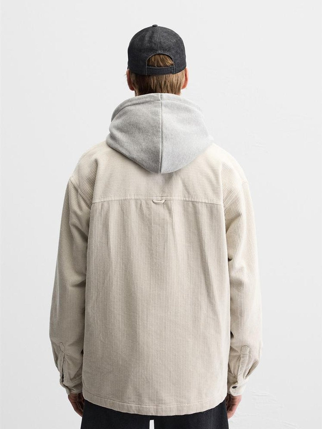 Over Shirt Zara Suede Shirt off white