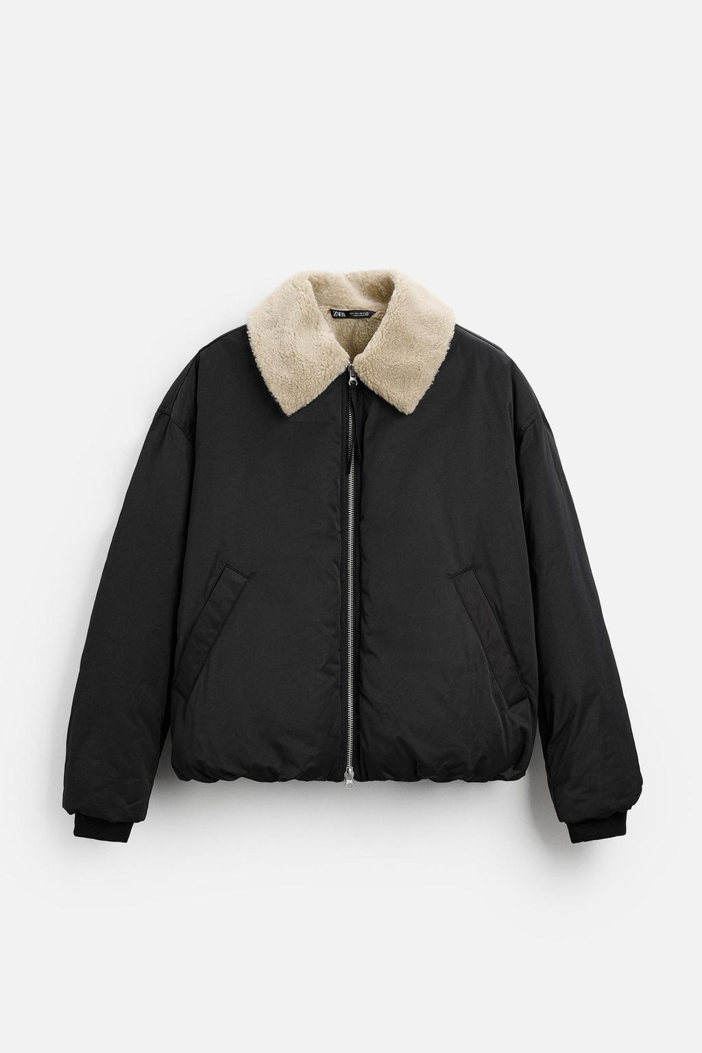 Zara Jacket Fur Collar