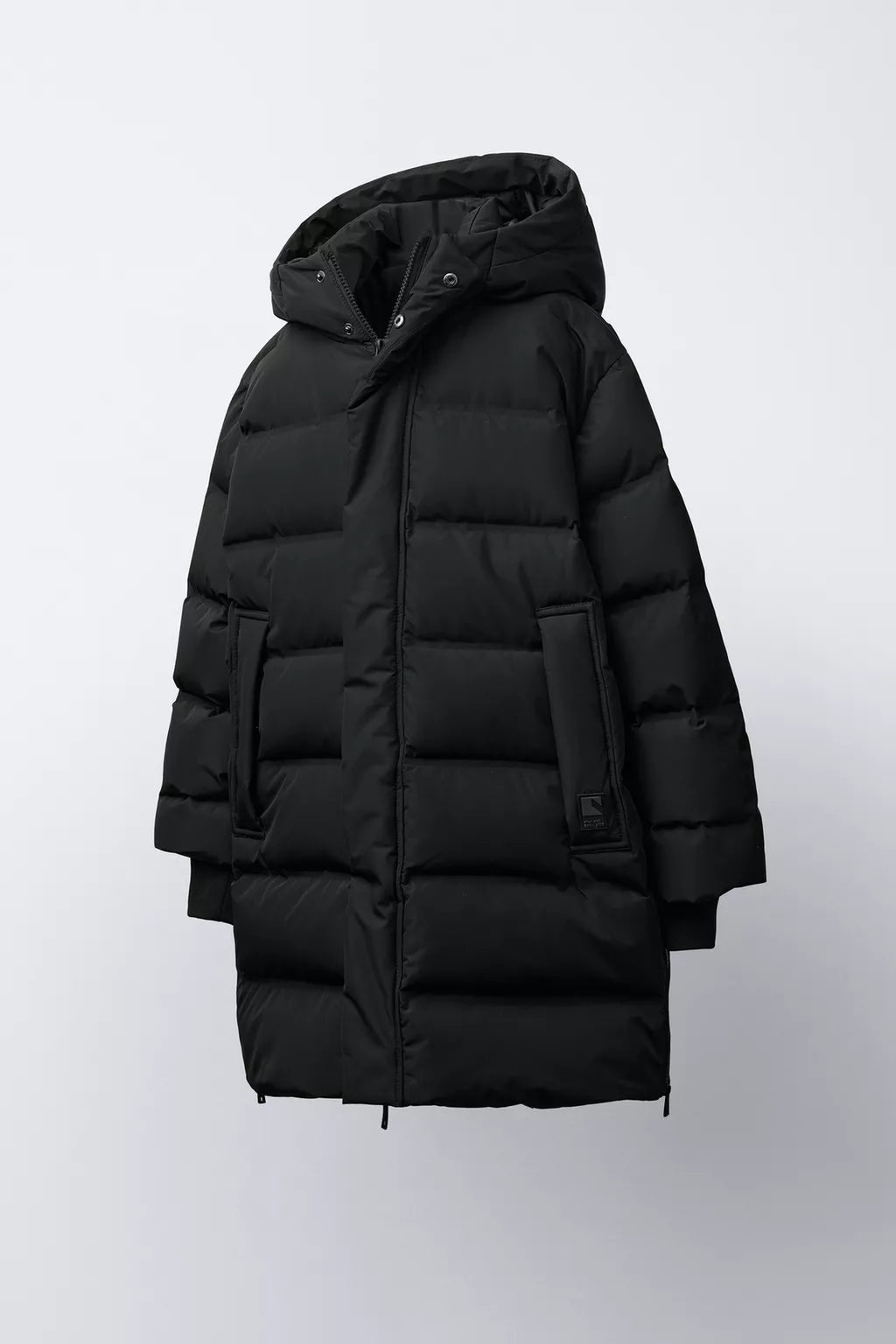 ZARA LONG 50% FEATHER AND 50% DOWN WATER REPELLENT
PUFFER JACKET