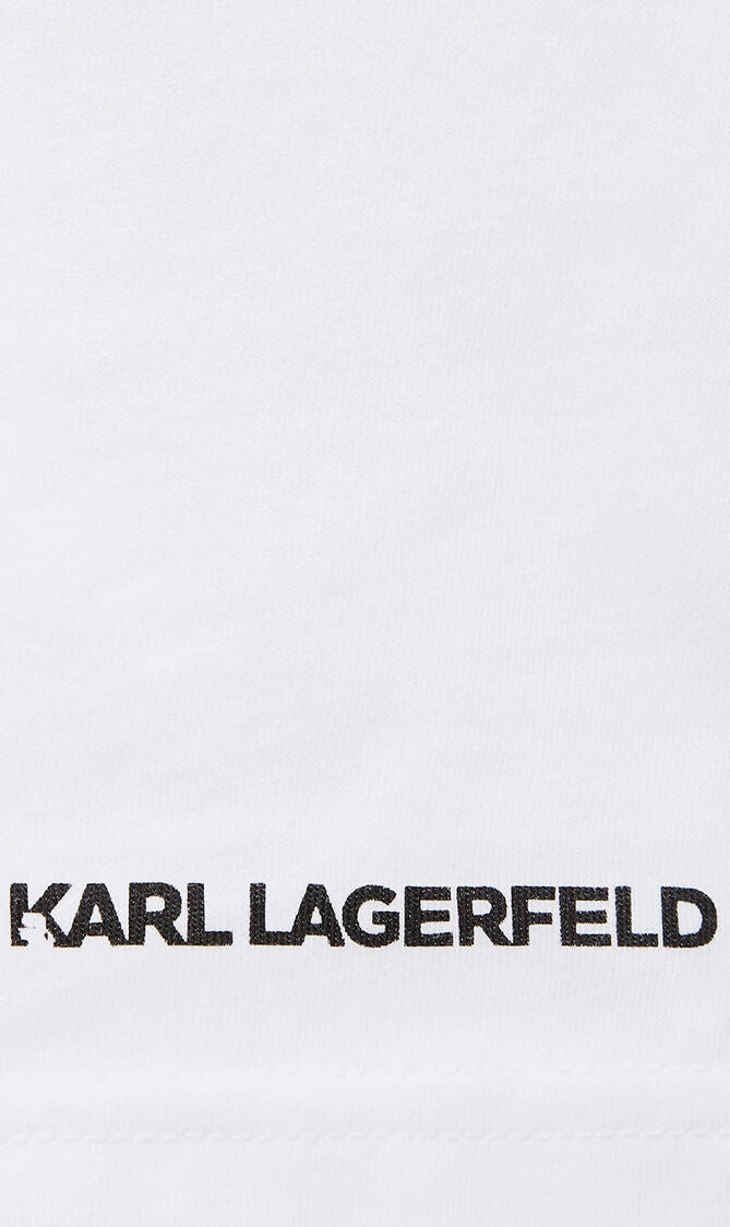 Karl Lagerfeld Ikonk T Shirt Fit Bigger White