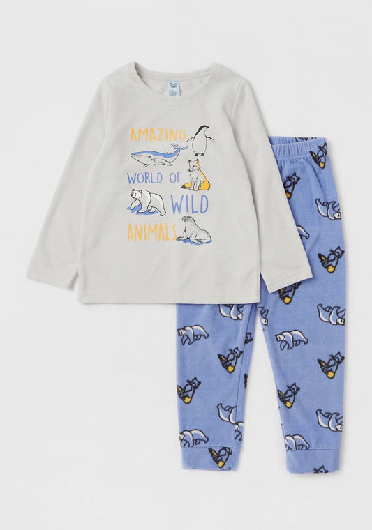 Max Graphic Print T-shirt and Full-Length Pyjama Set